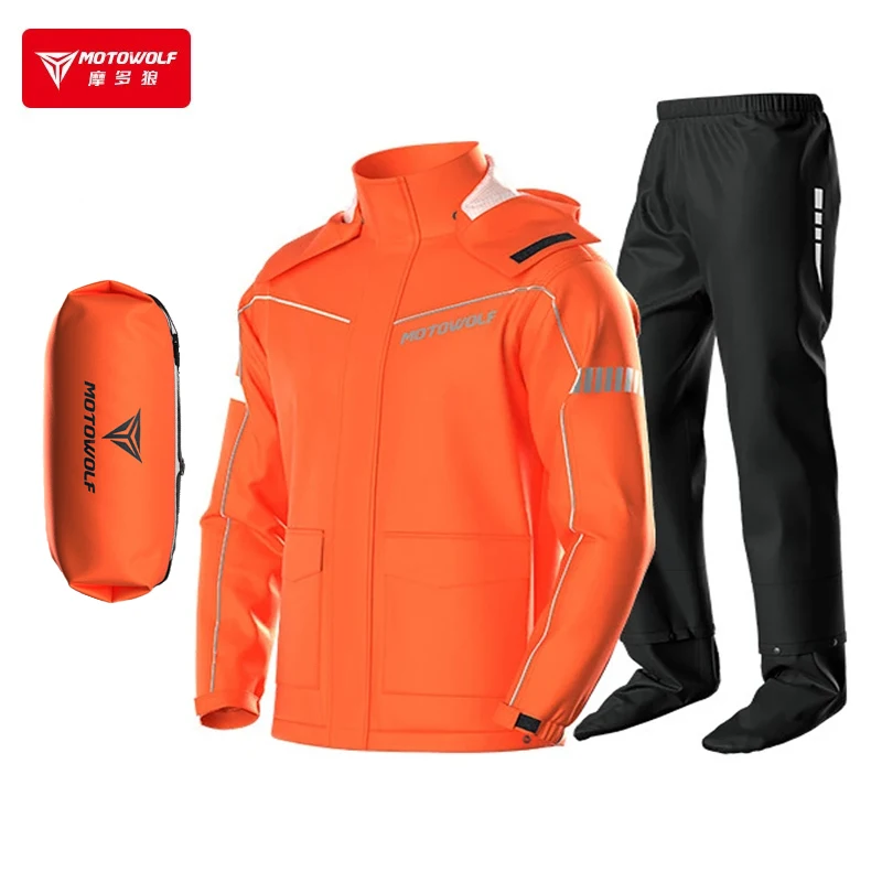 Motorcycle Raincoat Waterproof Men Motorcycle Rainsuit Reflective Windproof Jacket Pants Split Motorbike Rain Suit M L XL XXL
Motorcycle Raincoat Waterproof Men Motorcycle Rainsuit Reflective Windproof Jacket Pants Split Motorbike Rain Suit M L XL XXL