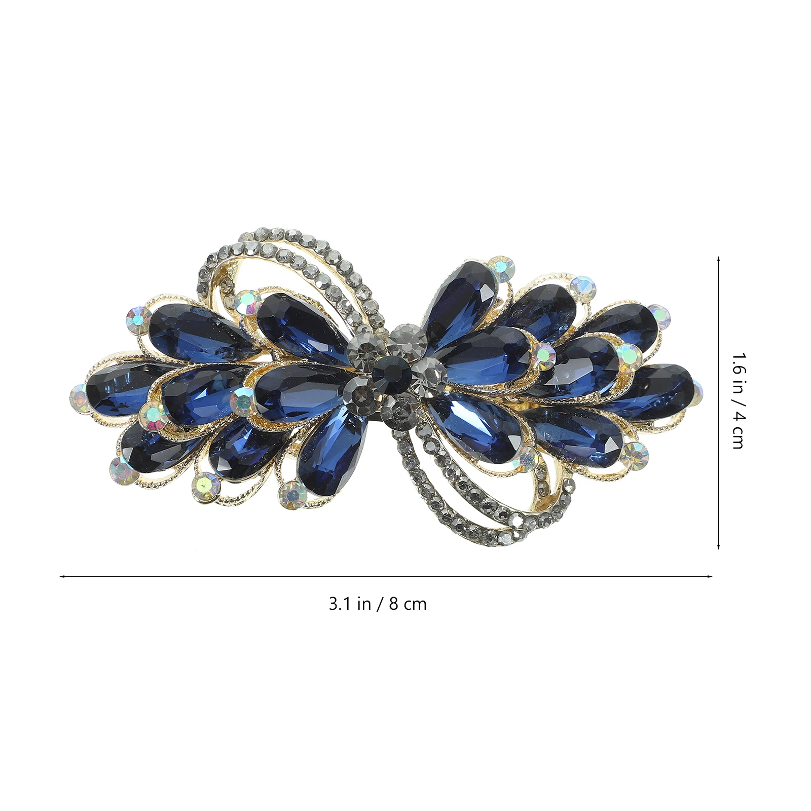 Rhinestone Clip Spring Barrette For Women Sparkle Accessories Bridal Metal Hair Clips Thick Hair Elegant Styling Accessories
Rhinestone Clip Spring Barrette For Women Sparkle Accessories Bridal Metal Hair Clips Thick Hair Elegant Styling Accessories