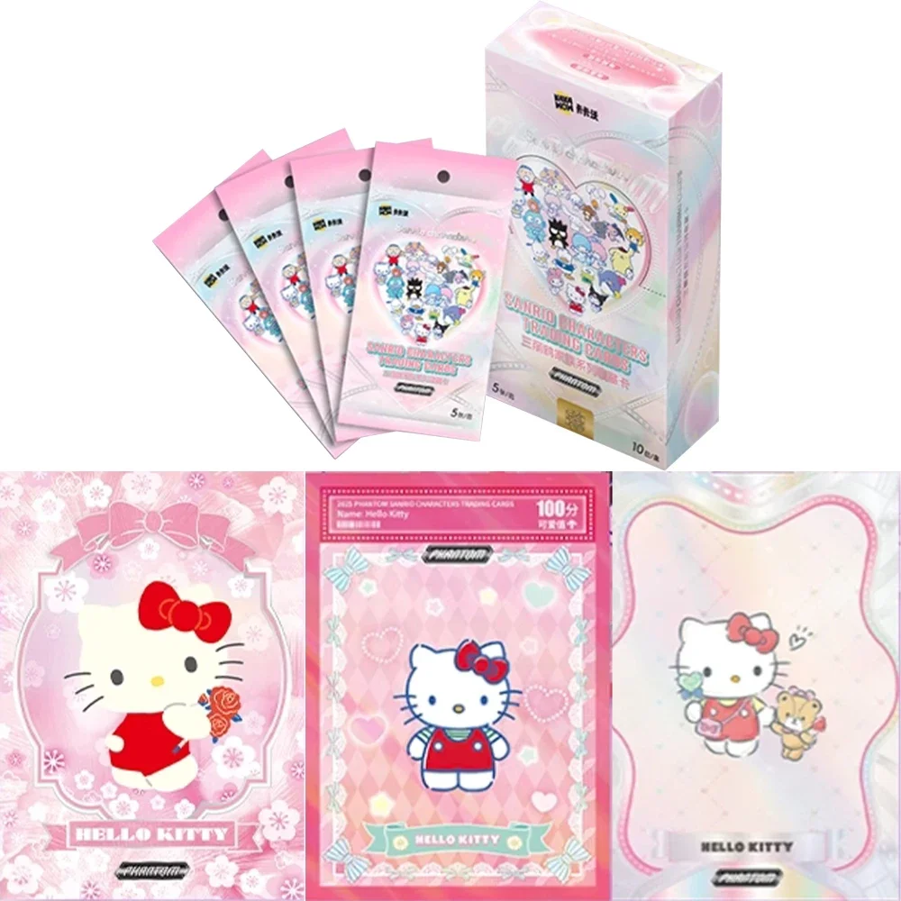 KAKAWOW, оригинальные семейные карты Sanrio, серия PHANTOM, розовые милые карты Hello Kitty Life Diary, коллекционные карты, игрушки, подарки
KAKAWOW, оригинальные семейные карты Sanrio, серия PHANTOM, розовые милые карты Hello Kitty Life Diary, коллекционные карты, игрушки, подарки
