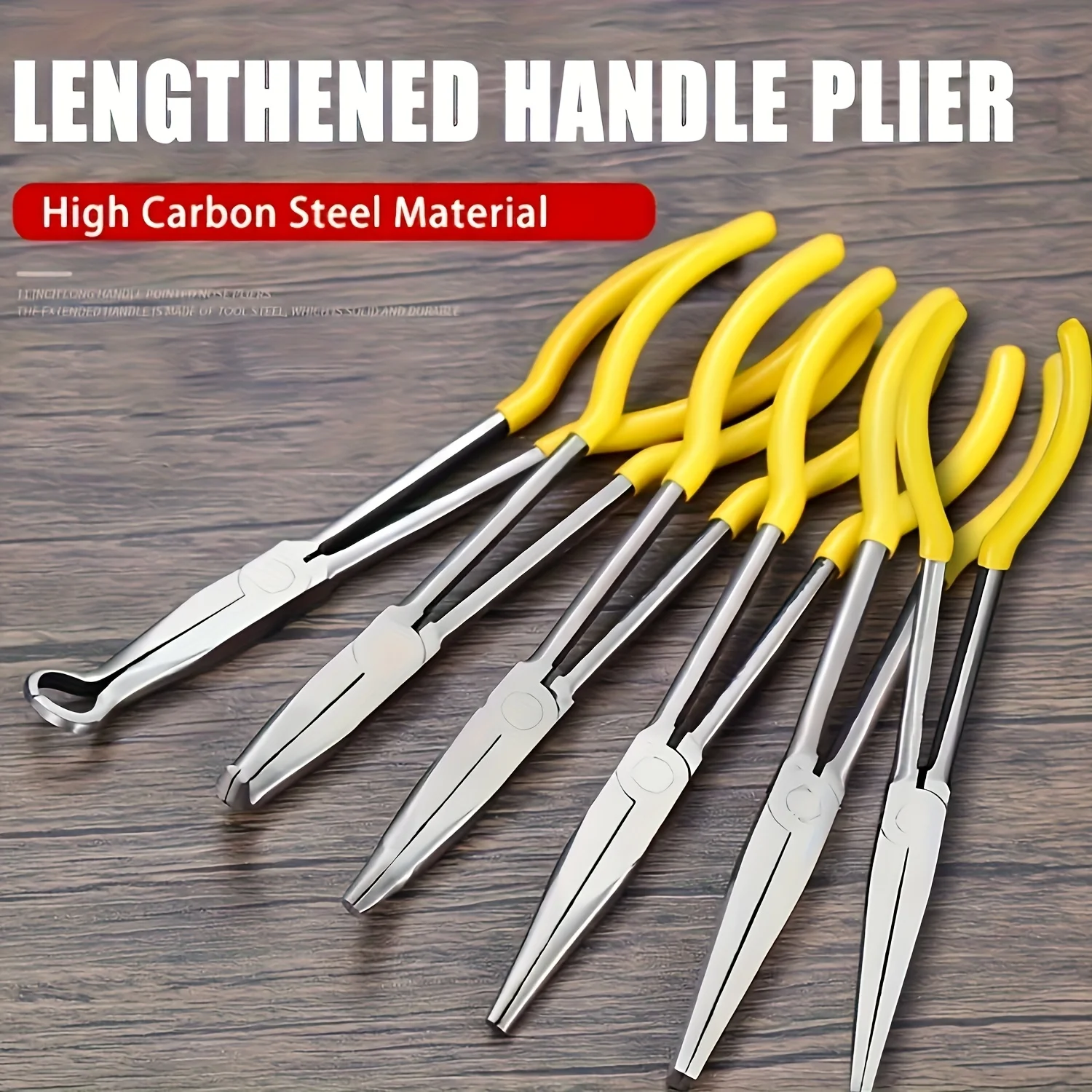 45 & 90 & 25 Degree, bent Head Needle Nose Plier for Mechanics Long Nose Plier Long Reach, Straight, Angle, Curved Plier
45 & 90 & 25 Degree, bent Head Needle Nose Plier for Mechanics Long Nose Plier Long Reach, Straight, Angle, Curved Plier