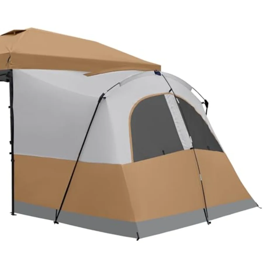 Canopy Side Tent for 4-6 Person Camping Cube Tent, 10x10 Pop Up Canopy, Easy Up Gazebo with Window, Compatible with 10' Wide Ca
Canopy Side Tent for 4-6 Person Camping Cube Tent, 10x10 Pop Up Canopy, Easy Up Gazebo with Window, Compatible with 10' Wide Ca