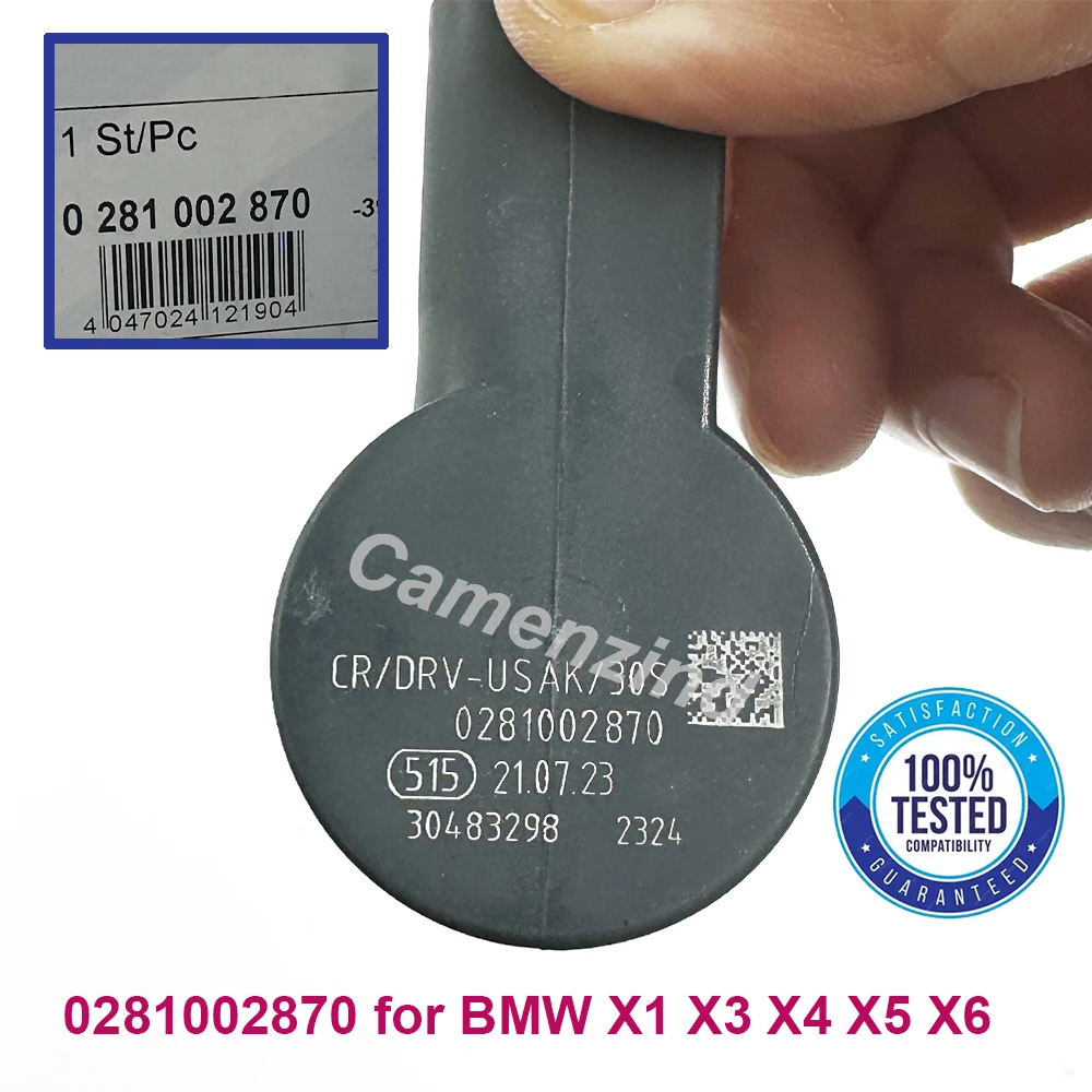 DRV FUEL RAIL PRESSURE RELIEF REGULATOR VALVE 0281002870 13537801991 13537797883 13537797882 for BMW X1 X3 X4 X5 X6
DRV FUEL RAIL PRESSURE RELIEF REGULATOR VALVE 0281002870 13537801991 13537797883 13537797882 for BMW X1 X3 X4 X5 X6