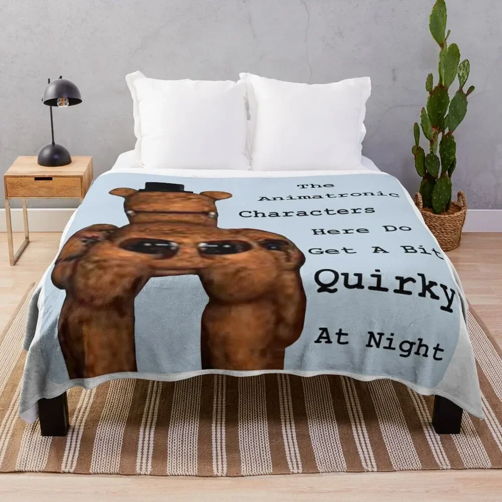 Quirky Animatronics Throw Blanket Hairys Fashion Sofas manga Large Blankets
Quirky Animatronics Throw Blanket Hairys Fashion Sofas manga Large Blankets