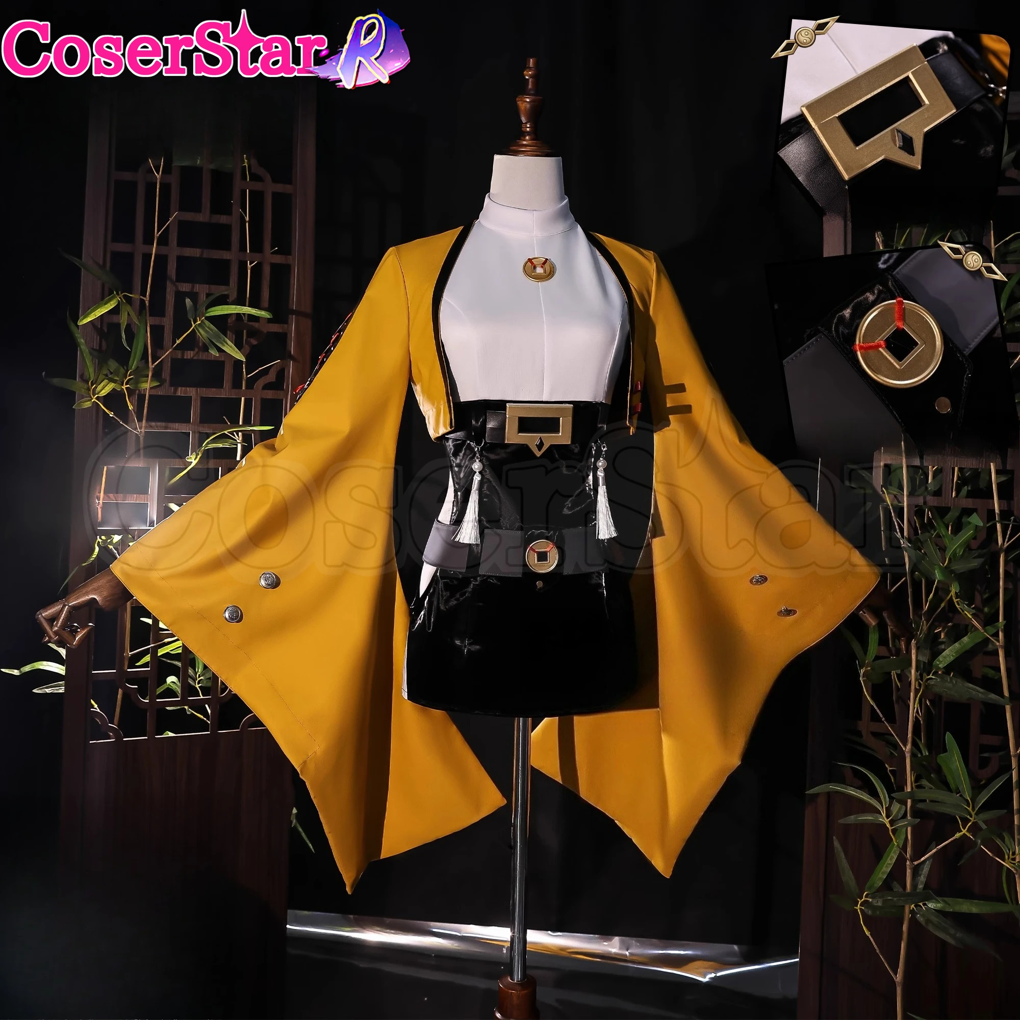 CoserStar-SR Game Zenless Zone Zero ZZZ Yi Jiang Косплей Костюм Zhe Outfit Хэллоуин Костюмы для ролевых игр
CoserStar-SR Game Zenless Zone Zero ZZZ Yi Jiang Косплей Костюм Zhe Outfit Хэллоуин Костюмы для ролевых игр