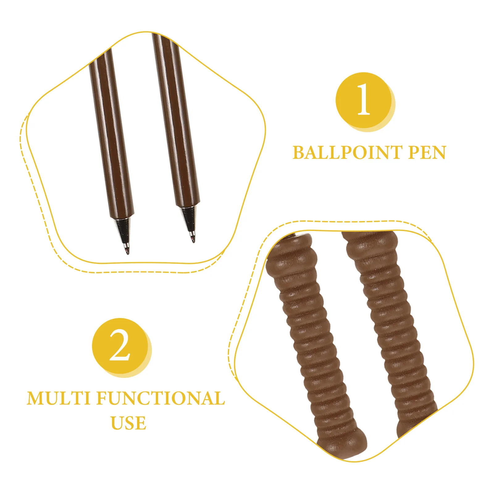 12Pcs Realistic Wand Shape Ballpoint Pens Smooth Ink Flow Writing Pens for Greeting Cards Photo Albums Journals Festive Party
12Pcs Realistic Wand Shape Ballpoint Pens Smooth Ink Flow Writing Pens for Greeting Cards Photo Albums Journals Festive Party