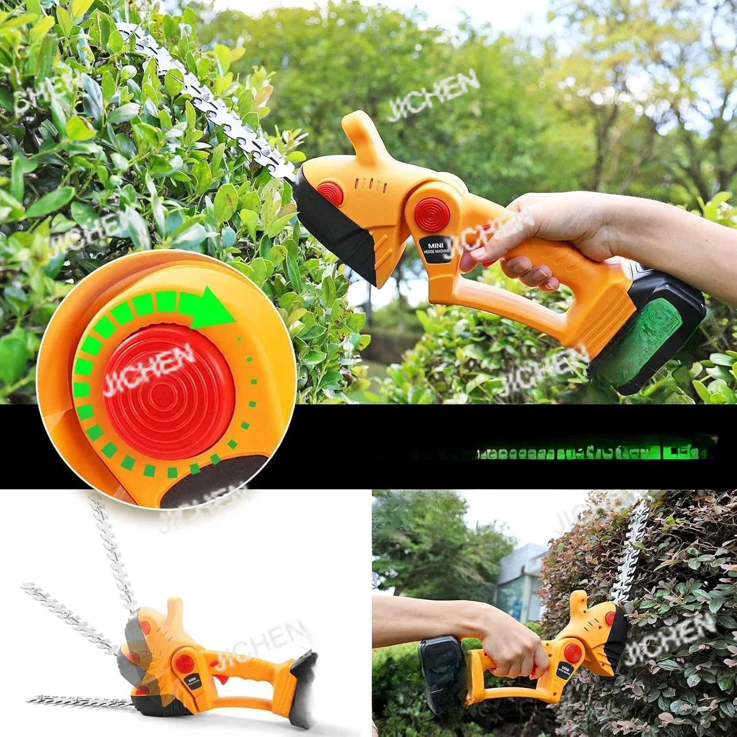 HZ Portable Lithium Battery Handheld Fence Shears Multi-functional Small Trimmer Electric Pruning Shears Garden
HZ Portable Lithium Battery Handheld Fence Shears Multi-functional Small Trimmer Electric Pruning Shears Garden