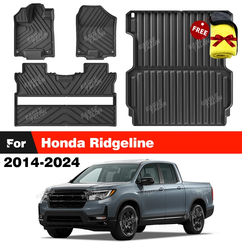 For Honda Ridgeline 2014-2024 2023 22 All-Weather TPE Floor Mat Trunk Mat Carpet Cover Automotive Interior Protector Accessories
For Honda Ridgeline 2014-2024 2023 22 All-Weather TPE Floor Mat Trunk Mat Carpet Cover Automotive Interior Protector Accessories