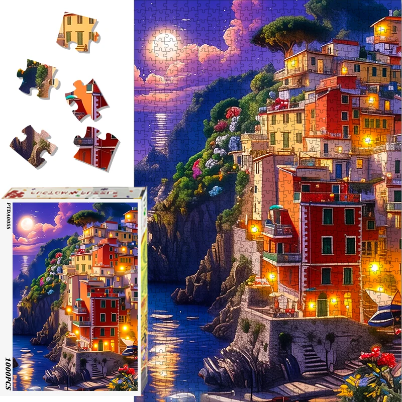 1000 Piece Jigsaw Puzzles for Adults - Challenging Art Large Puzzle with Family Bonding Activity, Birthday Party Gift PTDA005S
1000 Piece Jigsaw Puzzles for Adults - Challenging Art Large Puzzle with Family Bonding Activity, Birthday Party Gift PTDA005S