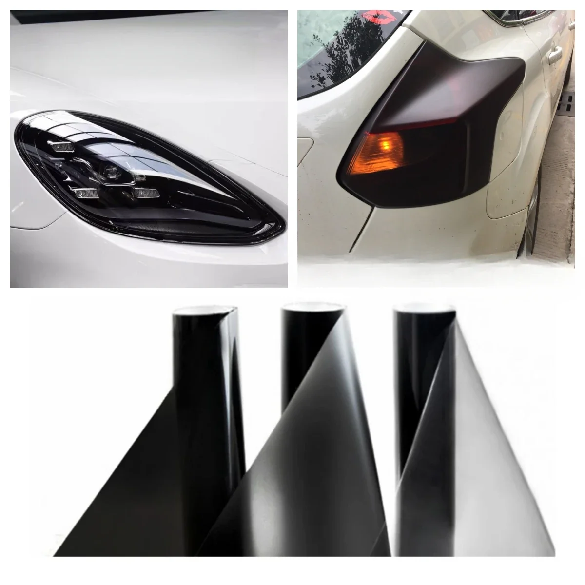 Gloss Transparent Light Black Smoke PVC Film Tint Headlight Taillight Wrap Cover Film Foil Sticker Cover Armored Film for Cars 
Gloss Transparent Light Black Smoke PVC Film Tint Headlight Taillight Wrap Cover Film Foil Sticker Cover Armored Film for Cars