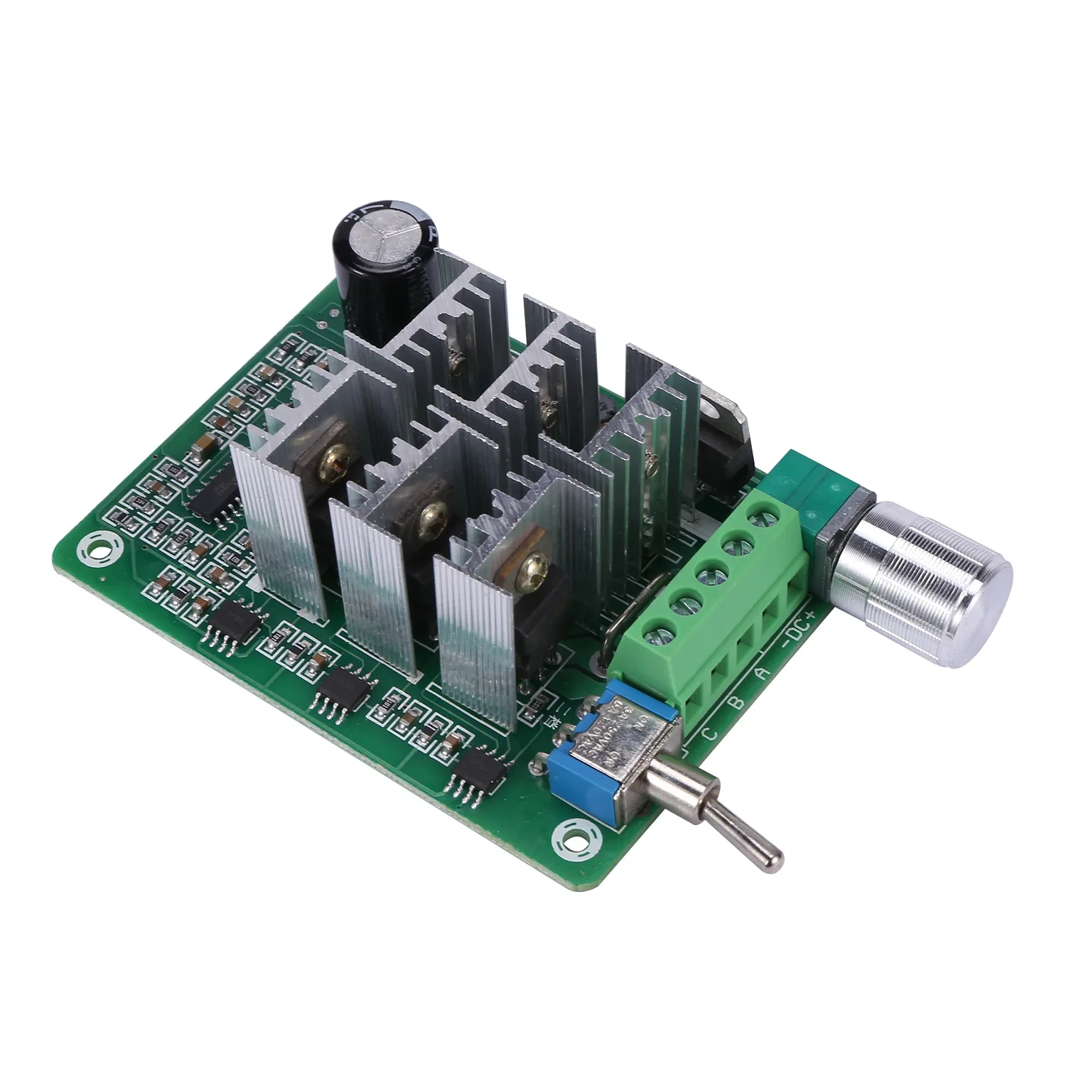 New BLDC Three-Phase Sensorless Brushless Motor Speed Controller Fan Drive DC 5-36V
New BLDC Three-Phase Sensorless Brushless Motor Speed Controller Fan Drive DC 5-36V