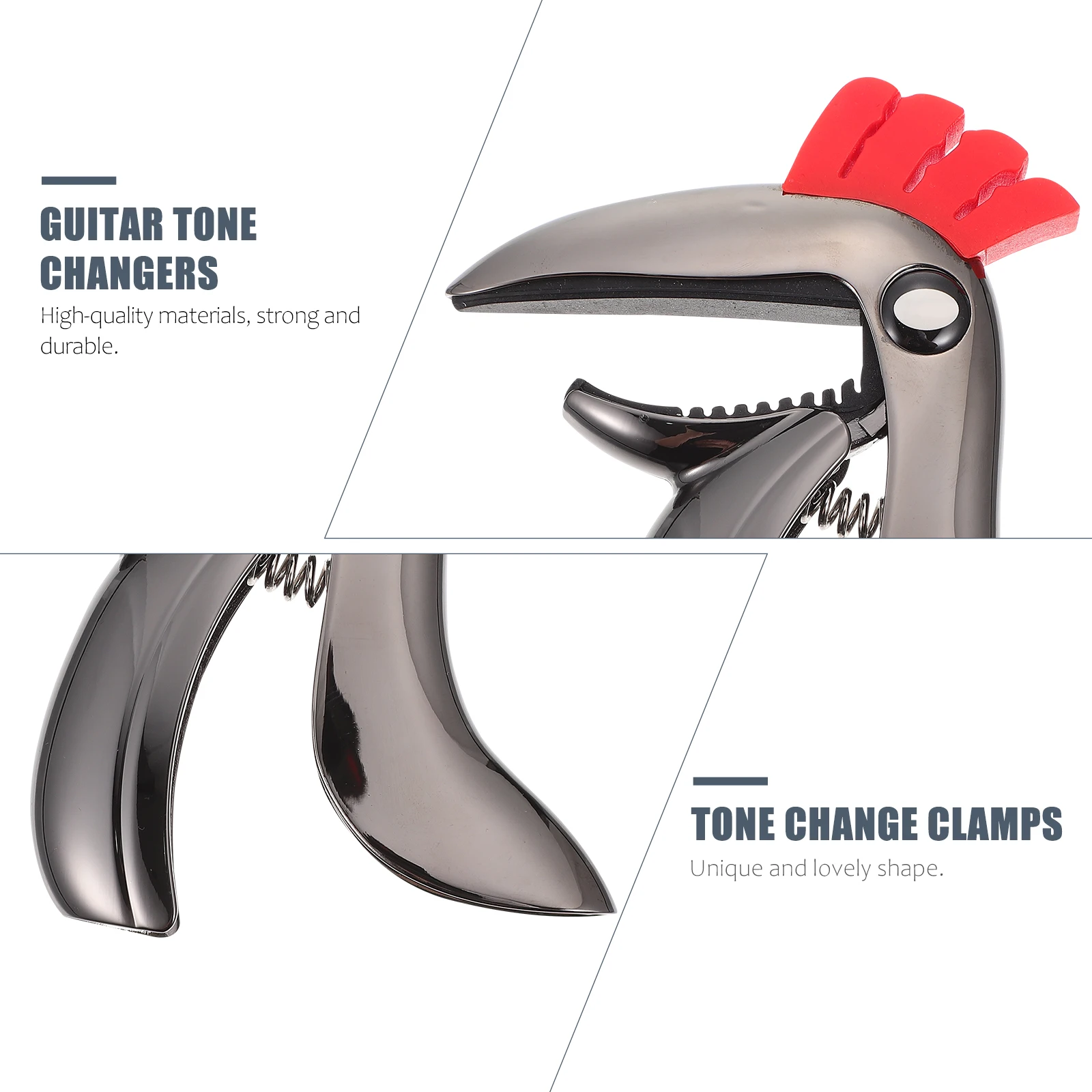 Capo Guitar Zinc Alloy Acoustic Accessories Universal Metal Clip-on for Guitars Cool
Capo Guitar Zinc Alloy Acoustic Accessories Universal Metal Clip-on for Guitars Cool