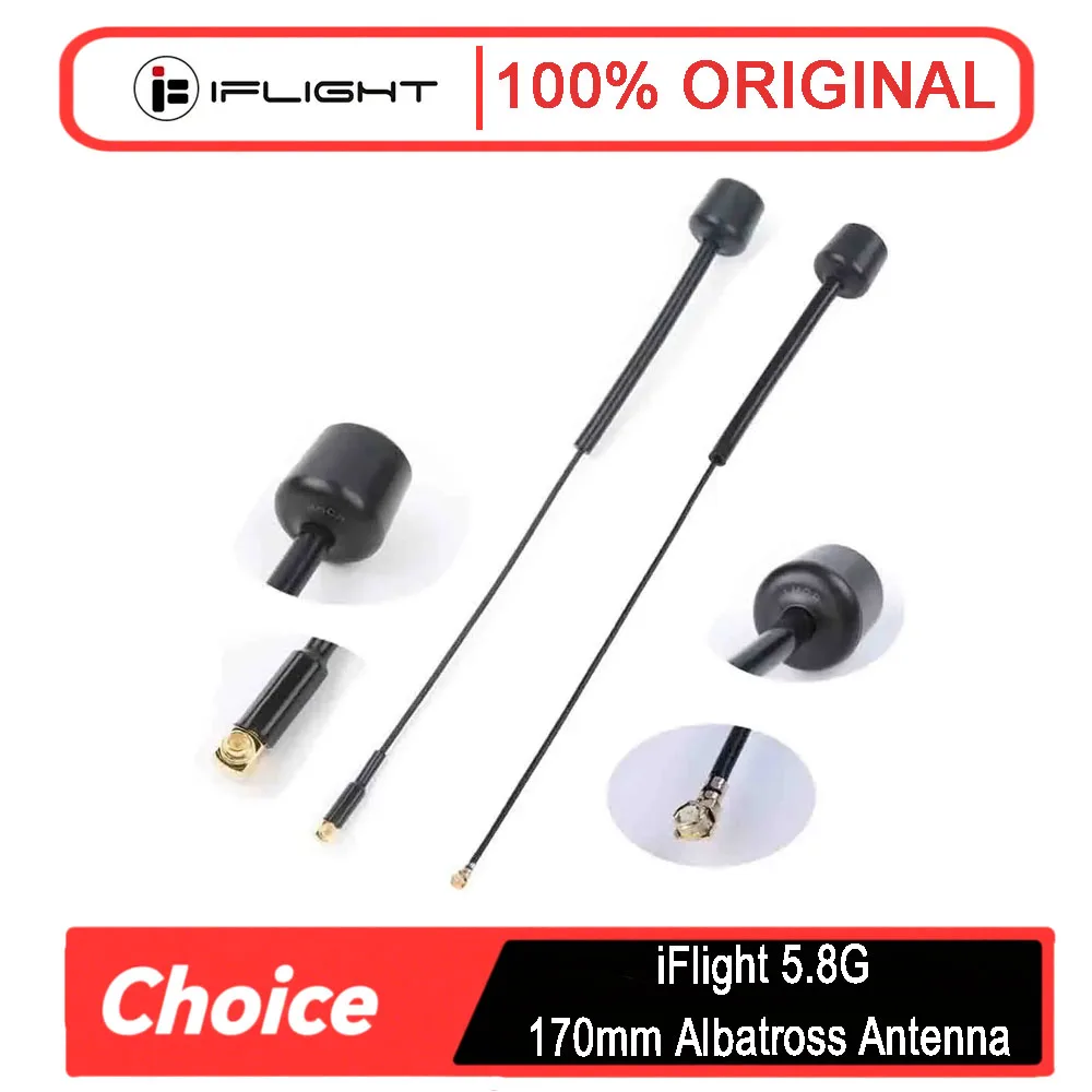 iFlight Albatross 5,8 ГГц 170 мм LHCP/RHCP 90 ° Направленная антенна UFL/MMCX — для дронов ProTek35 HD/аналожных FPV и квадроциклов с дистанционным управлением
iFlight Albatross 5,8 ГГц 170 мм LHCP/RHCP 90 ° Направленная антенна UFL/MMCX — для дронов ProTek35 HD/аналожных FPV и квадроциклов с дистанционным управлением