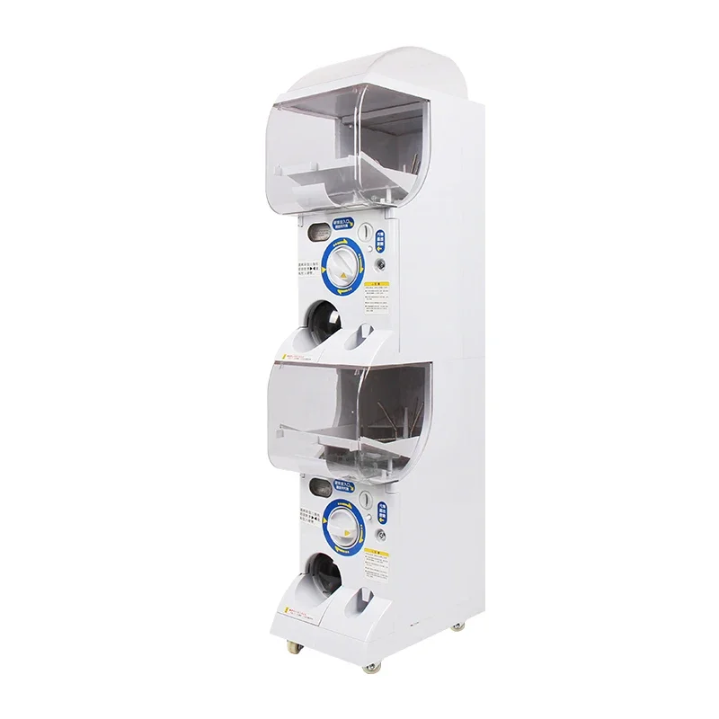 Original Capsule Vending Machine White Color Token Operated Gachapon Machine
Original Capsule Vending Machine White Color Token Operated Gachapon Machine