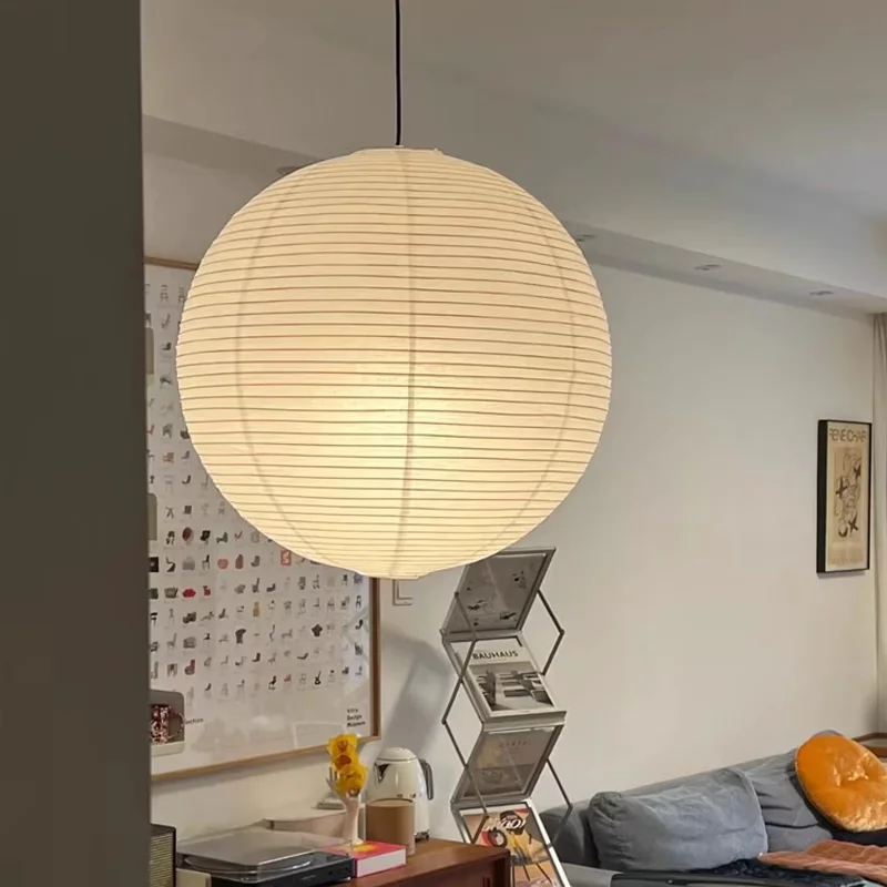 Paper art living room chandelier round spherical wabi wind bedroom B & B clothing store restaurant bar chandelier
Paper art living room chandelier round spherical wabi wind bedroom B & B clothing store restaurant bar chandelier
