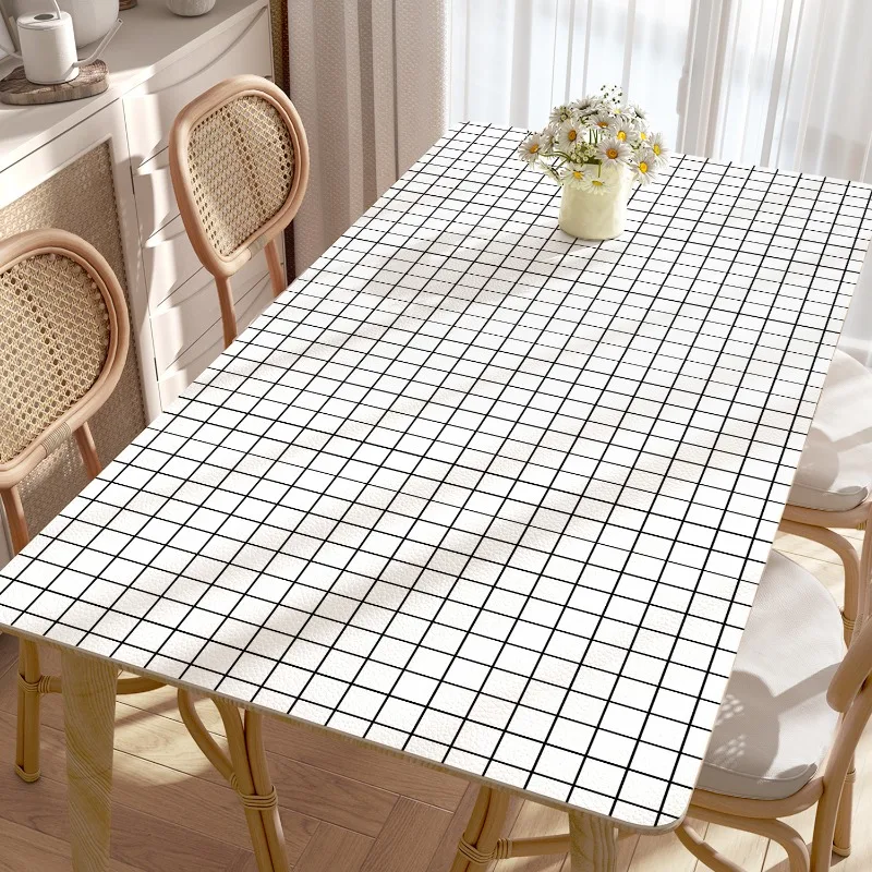 Color Plaid Decoration Table Mats Easy Clean Waterproof Oil-proof Anti-scald PVC Leather Home Desk Tv Cabinet Coffee Table Mat
Color Plaid Decoration Table Mats Easy Clean Waterproof Oil-proof Anti-scald PVC Leather Home Desk Tv Cabinet Coffee Table Mat