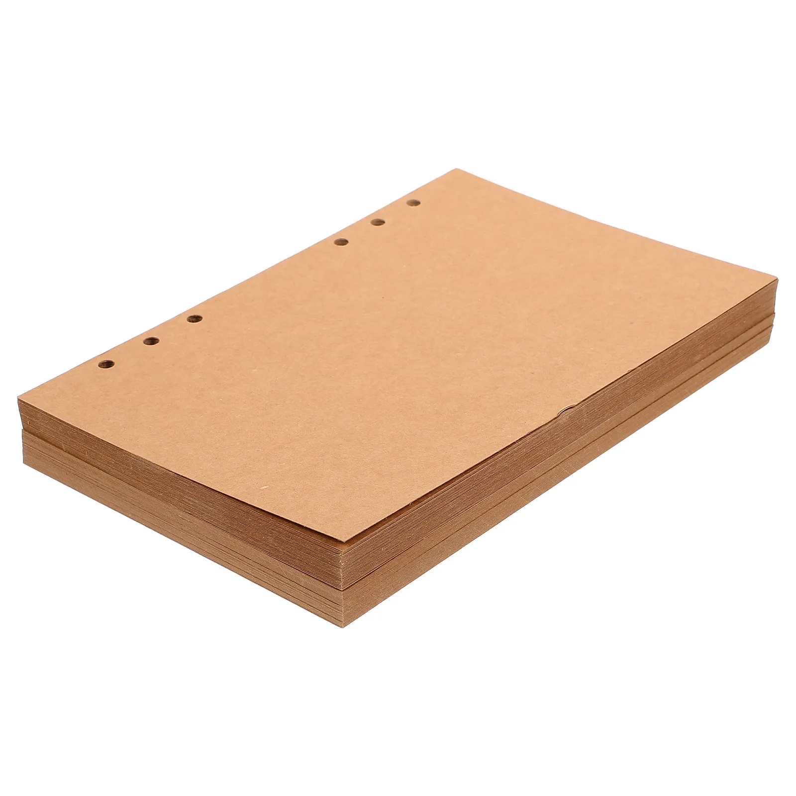 60 Sheets Kraft Paper Loose Leaf Notebook Refills Smooth Notepad Replacement Paper for Student Office Diary Planner Binder
60 Sheets Kraft Paper Loose Leaf Notebook Refills Smooth Notepad Replacement Paper for Student Office Diary Planner Binder