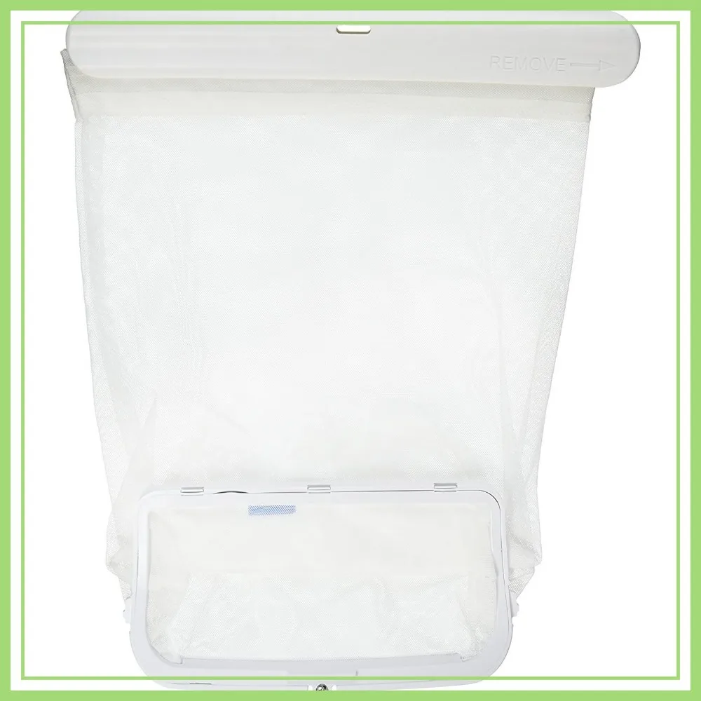 Automatic Pool Cleaner Large Debris Bag with Float for In-Ground Pools, White
Automatic Pool Cleaner Large Debris Bag with Float for In-Ground Pools, White