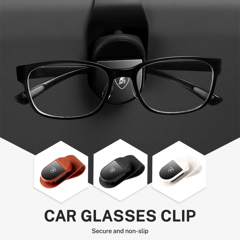 Car Sun Visor Eyeglasses Clip Universal Sunglasses Storage Holder Organizer Auto Interior Accessories For Lamborghini LOGO
Car Sun Visor Eyeglasses Clip Universal Sunglasses Storage Holder Organizer Auto Interior Accessories For Lamborghini LOGO