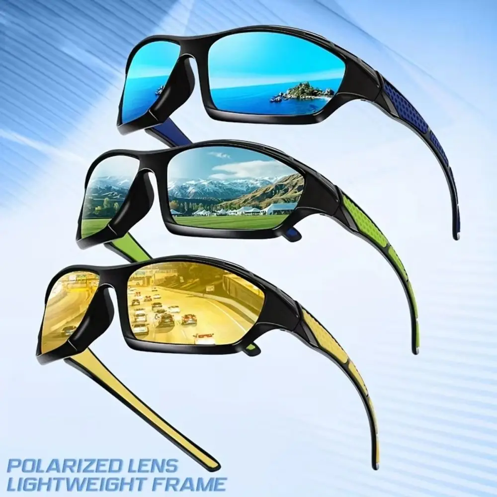 Fashion Sports Sunglasses Polarized UV Protection Men and Women Eyewear Anti-Glare Fishing Cycling Sun Glasses Gafas DeSol UV400
Fashion Sports Sunglasses Polarized UV Protection Men and Women Eyewear Anti-Glare Fishing Cycling Sun Glasses Gafas DeSol UV400