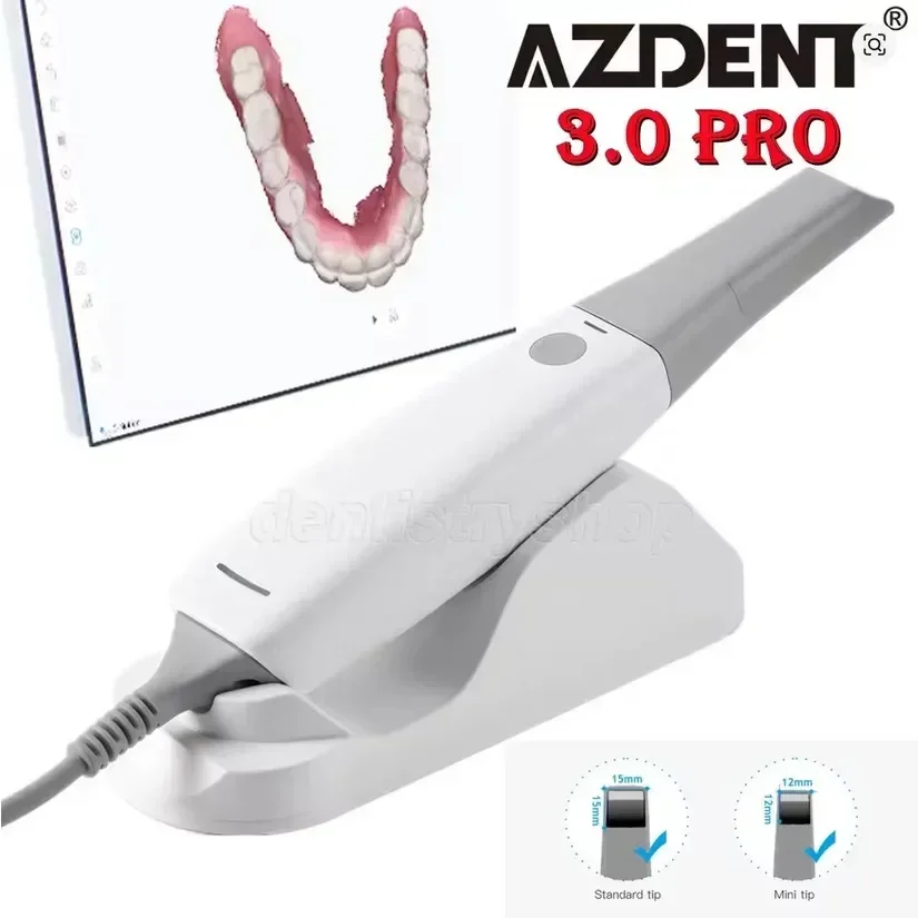 AZDENT Dental Digital Impression Intra-Oral 3D Scanner - with Scanning Real Color
AZDENT Dental Digital Impression Intra-Oral 3D Scanner - with Scanning Real Color