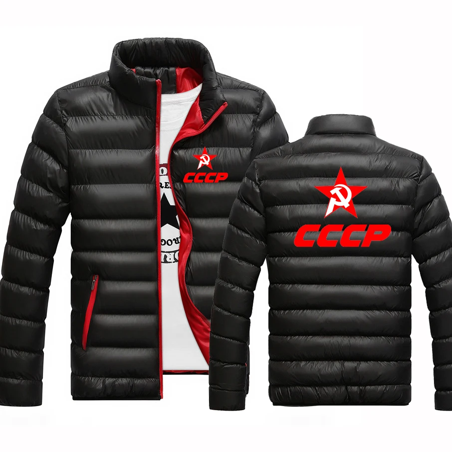 2025 CCCP Russian Men's USSR Soviet Union New Moscow Russia Autumn Winter Stand Collar Sports Cold Prevention Padded Jacket Coat
2025 CCCP Russian Men's USSR Soviet Union New Moscow Russia Autumn Winter Stand Collar Sports Cold Prevention Padded Jacket Coat