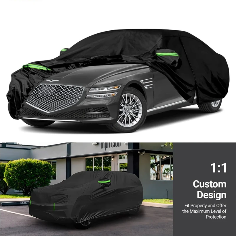 Waterproof Car Cover Custom Fit For Hyundai Genesis G80 2016-2025 All Weather With Zipper Door Snow Rain Dust Hail Protection
Waterproof Car Cover Custom Fit For Hyundai Genesis G80 2016-2025 All Weather With Zipper Door Snow Rain Dust Hail Protection
