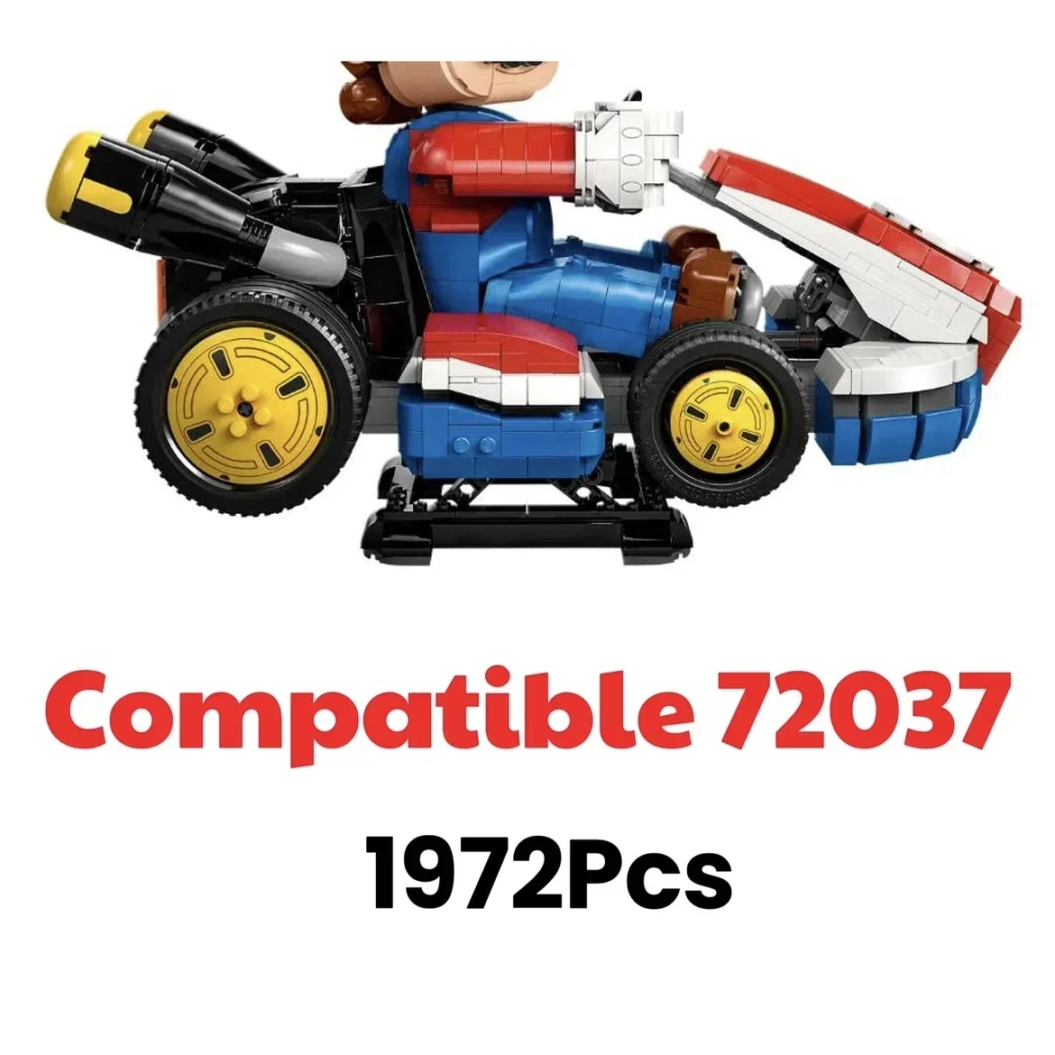 2025 New Standard Kart Compatible 72037 Car Building Blocks Bricks Model Girl Boy Birthday Gift Toys 1972Pcs
2025 New Standard Kart Compatible 72037 Car Building Blocks Bricks Model Girl Boy Birthday Gift Toys 1972Pcs