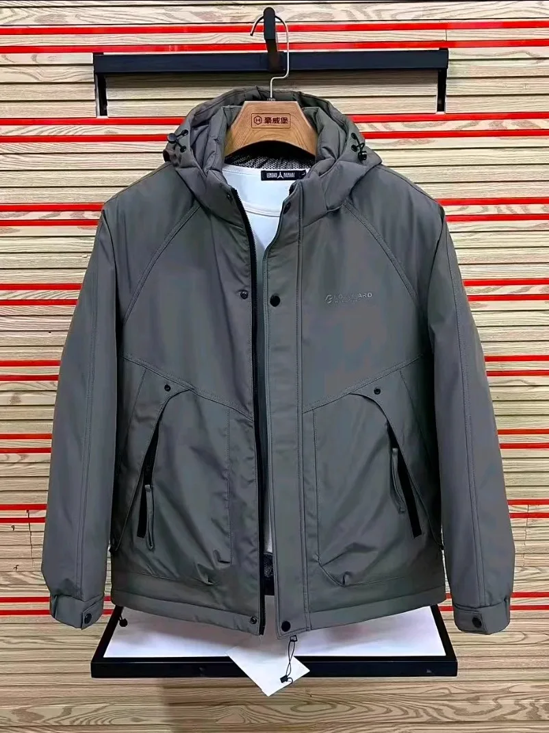 High Quali Faionable Men's Jaet Cotton Coat Detachable Hood Autumn Winter Stand Fit Busin Sle Long Sve Zipper
High Quali Faionable Men's Jaet Cotton Coat Detachable Hood Autumn Winter Stand Fit Busin Sle Long Sve Zipper