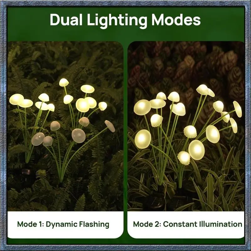 Top Deals Solar Garden Lights 6-Head LED Mushroom Lamp Jellyfish Atmosphere Light For Garden Yard Patio Pathway Decor Lawn Lamp
Top Deals Solar Garden Lights 6-Head LED Mushroom Lamp Jellyfish Atmosphere Light For Garden Yard Patio Pathway Decor Lawn Lamp