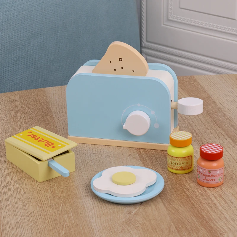 Wooden Kitchen Pretend Play Toy Simulation Wooden Toaster Machine Baby Early Learning Educational Toys
Wooden Kitchen Pretend Play Toy Simulation Wooden Toaster Machine Baby Early Learning Educational Toys