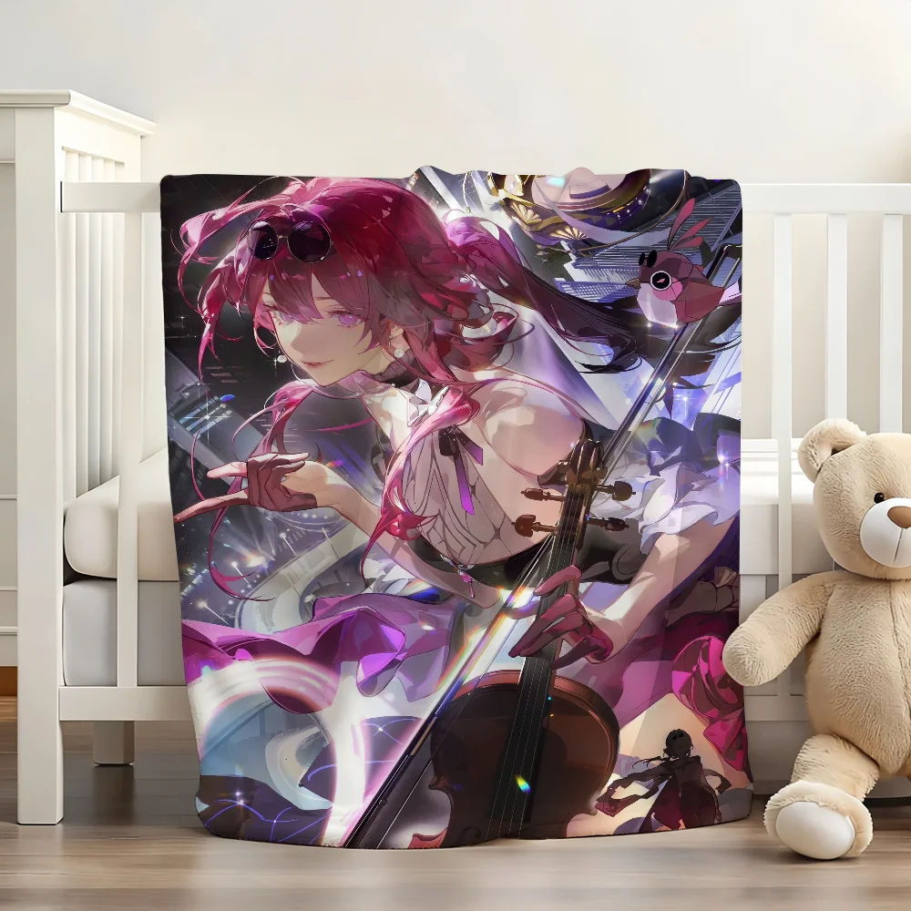 Game Honkai Star Rail Kafka Blanket Soft and Skin Friendly For Couch Bed Napping Bedspread All Seasons Comforter
Game Honkai Star Rail Kafka Blanket Soft and Skin Friendly For Couch Bed Napping Bedspread All Seasons Comforter