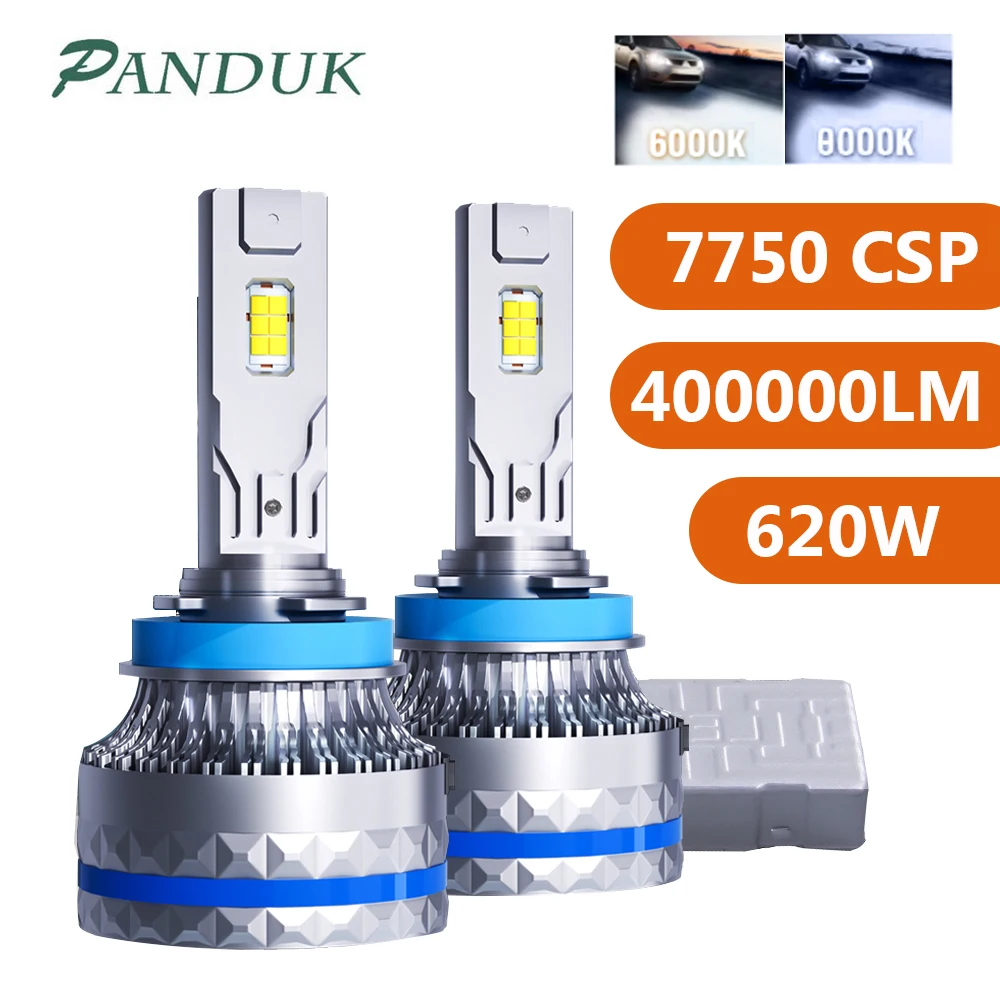 PANDUK H7 LED Canbus 620W 400000LM H4 LED H11 H1 HB3 9005 HB4 H8 HIR2 9012 Car Headlight Bulb Motorcycle 6000K 12V 24V
PANDUK H7 LED Canbus 620W 400000LM H4 LED H11 H1 HB3 9005 HB4 H8 HIR2 9012 Car Headlight Bulb Motorcycle 6000K 12V 24V