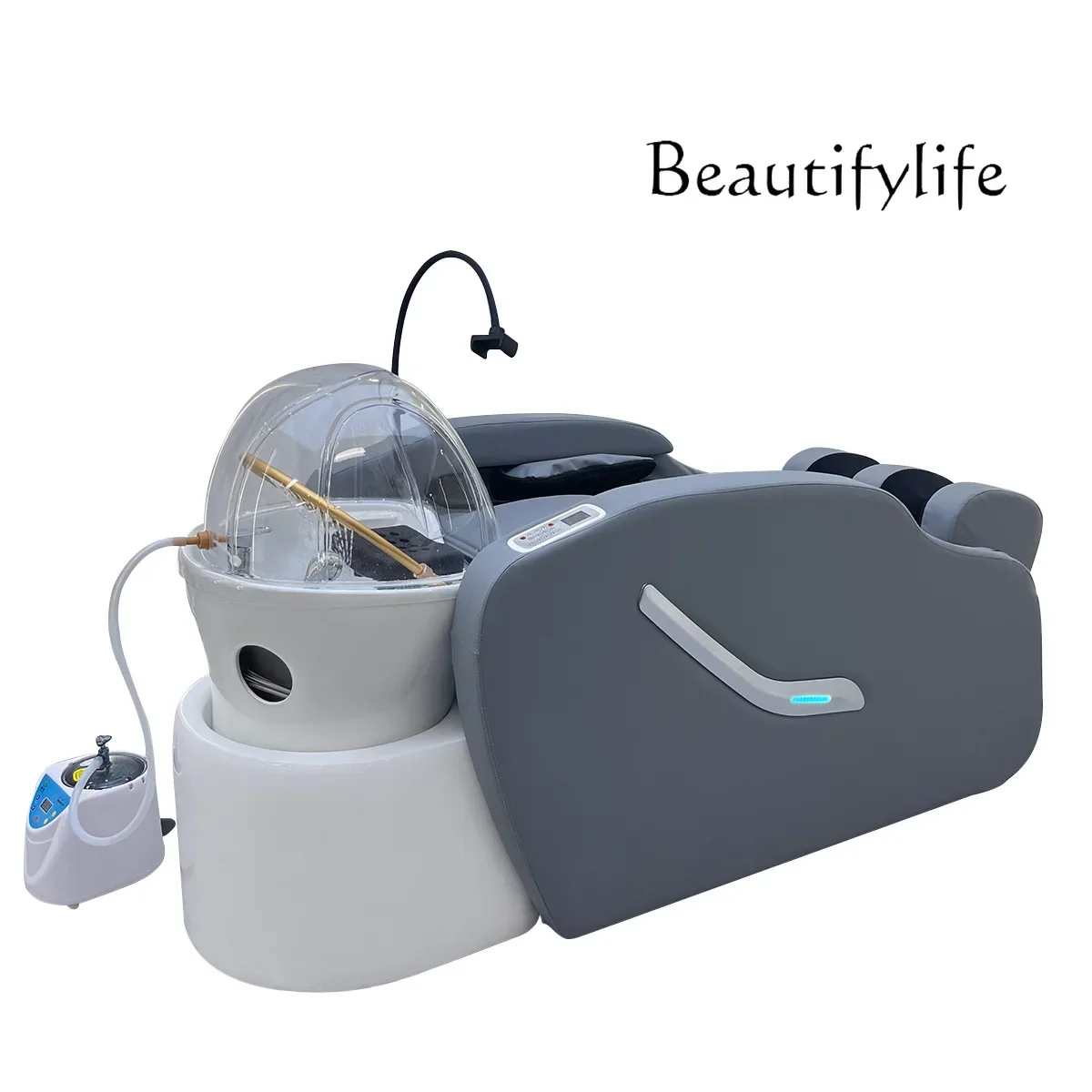 Electric shampoo massage beauty barber shop special Thai smart fumigation head treatment water circulation bed
Electric shampoo massage beauty barber shop special Thai smart fumigation head treatment water circulation bed