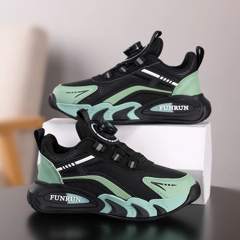 Flexible Elastic Sole Kids Sports Sneakers Summer Breathable Mesh Anti-wear Anti-slip Shoes for Long Distance Walking
Flexible Elastic Sole Kids Sports Sneakers Summer Breathable Mesh Anti-wear Anti-slip Shoes for Long Distance Walking