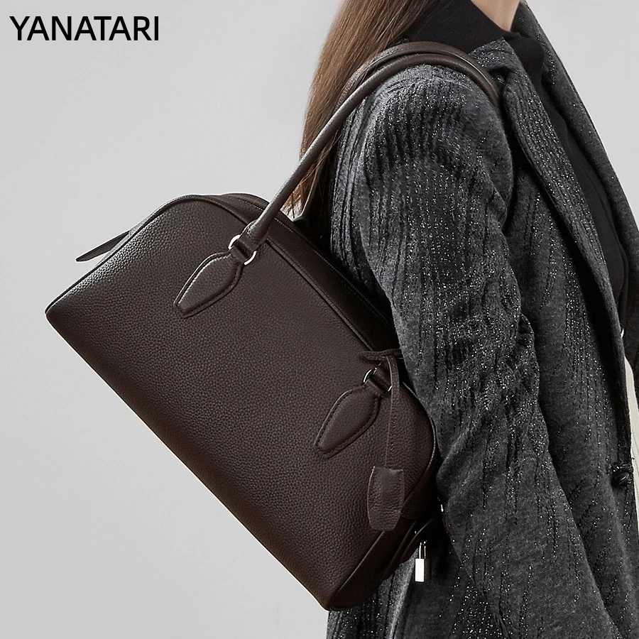 YANATATI Luxury handbags Underarm bag shoulder bag women bags new fashion 2026 genuine cowhide leather large capacity tote bag
YANATATI Luxury handbags Underarm bag shoulder bag women bags new fashion 2026 genuine cowhide leather large capacity tote bag