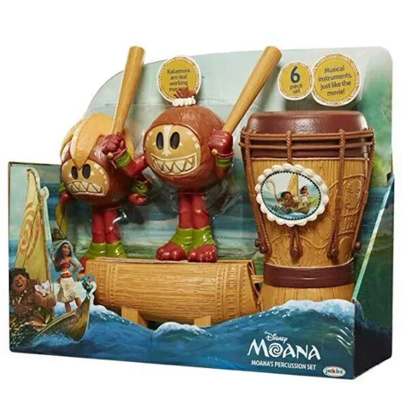 Disney Moana 2 Ocean Adventure Film Moana Action Figures Percussion Set Toys Kakamorat Doll Pirate Collectible Toys Kids Gifts
Disney Moana 2 Ocean Adventure Film Moana Action Figures Percussion Set Toys Kakamorat Doll Pirate Collectible Toys Kids Gifts