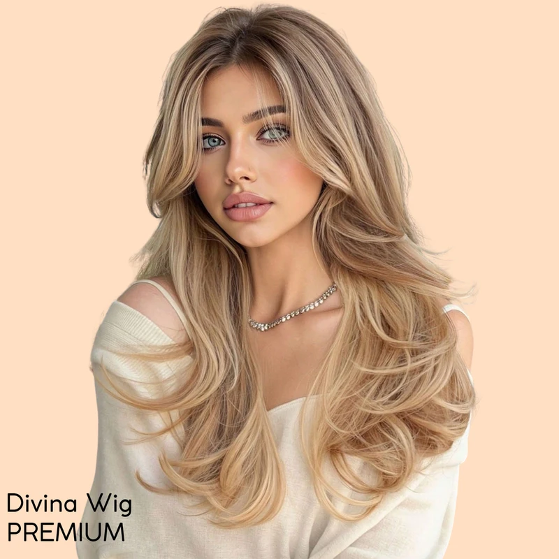 Blonde Layered Wavy Wig Long Synthetic Hair Voluminous Blowout Style Women
Blonde Layered Wavy Wig Long Synthetic Hair Voluminous Blowout Style Women
