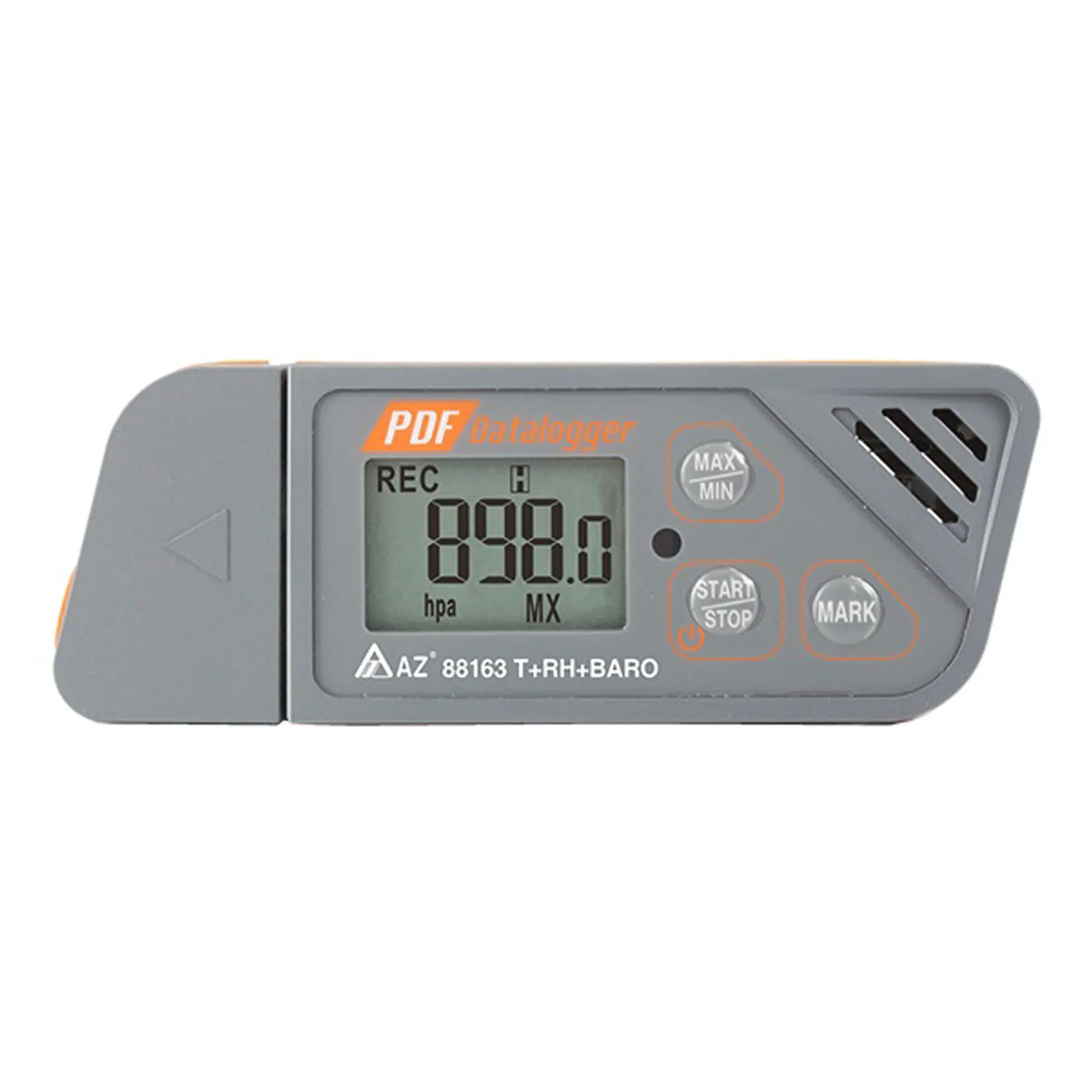 AZ88163 Plug and Play Report No Software USB Temperature Humidity Air Pressure Recorder Data Logger
AZ88163 Plug and Play Report No Software USB Temperature Humidity Air Pressure Recorder Data Logger
