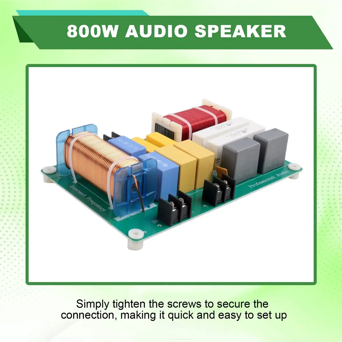 RISE-800W Двухполосный кроссовер 2800Гц PA-280 для твитеров и вуферов, делитель частот для профессиональных сценических, караоке и вечерних акустических систем
RISE-800W Двухполосный кроссовер 2800Гц PA-280 для твитеров и вуферов, делитель частот для профессиональных сценических, караоке и вечерних акустических систем