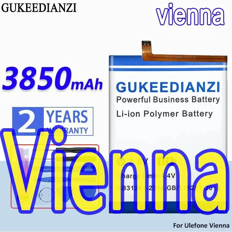 Надежная замена аккумулятора мобильного телефона для Ulefone Vienna Lightweight 3850 мАч
Надежная замена аккумулятора мобильного телефона для Ulefone Vienna Lightweight 3850 мАч