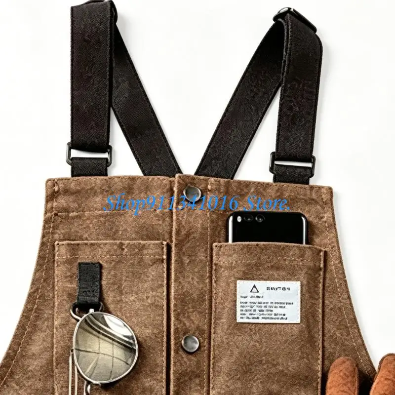 Ergonomic Thickened Canvas Apron With Tool Storage Pocket For Skilled Laborers
Ergonomic Thickened Canvas Apron With Tool Storage Pocket For Skilled Laborers