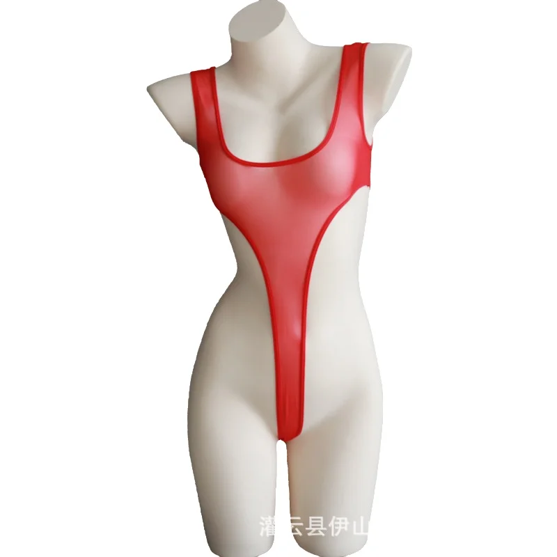 Sexy Sheer Mesh See-through Suspender Bodysuits Thin High-slit School Uniform-style Sleepwear Solid Color Bodysuits Elegant RAAV
Sexy Sheer Mesh See-through Suspender Bodysuits Thin High-slit School Uniform-style Sleepwear Solid Color Bodysuits Elegant RAAV