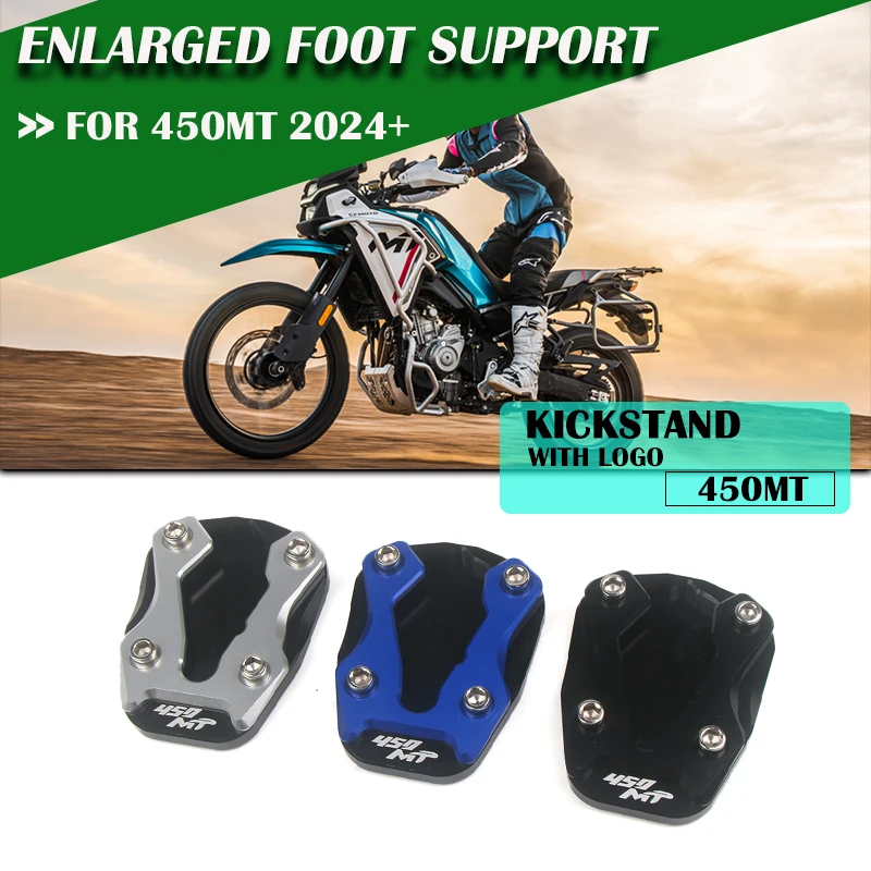 Motorcycle Kickstand Foot Side Stand Enlarge Extension Pad Foot Sidestand Plate For CFMOTO CF 450MT MT450 MT 450 MT Accessories
Motorcycle Kickstand Foot Side Stand Enlarge Extension Pad Foot Sidestand Plate For CFMOTO CF 450MT MT450 MT 450 MT Accessories