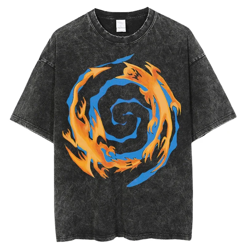 2025 Women Men Washed T Shirt Hip Hop Streetwear Japanese Anime Yu Gi Oh Graphic Vintage T-Shirt Harajuku Short Sleeve Tee Tops
2025 Women Men Washed T Shirt Hip Hop Streetwear Japanese Anime Yu Gi Oh Graphic Vintage T-Shirt Harajuku Short Sleeve Tee Tops
