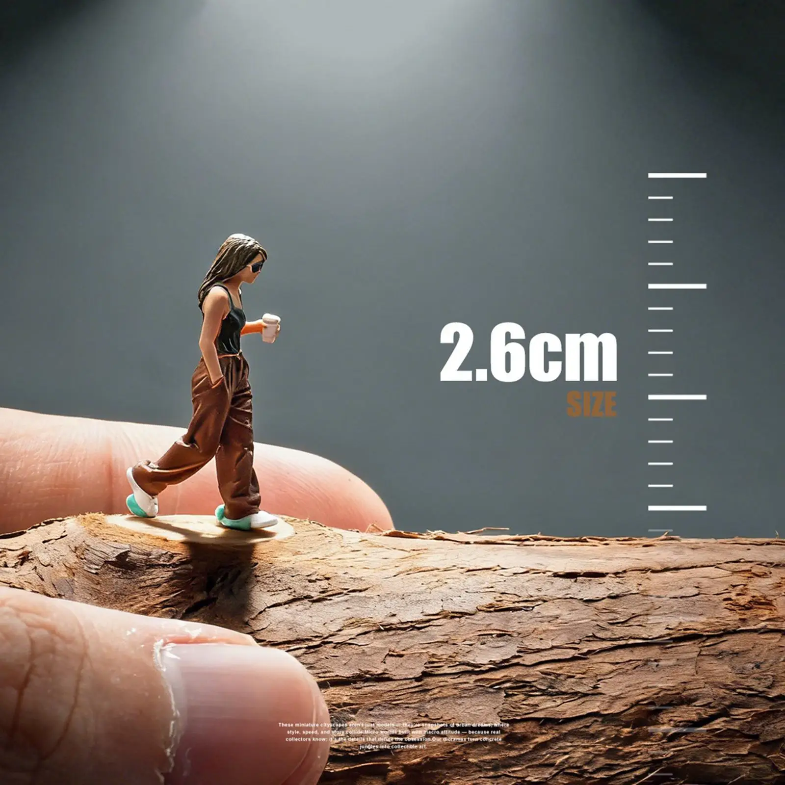 1/64 Scale Walking Girl Model Tiny People Model Diorama Scenery Street Scene
1/64 Scale Walking Girl Model Tiny People Model Diorama Scenery Street Scene