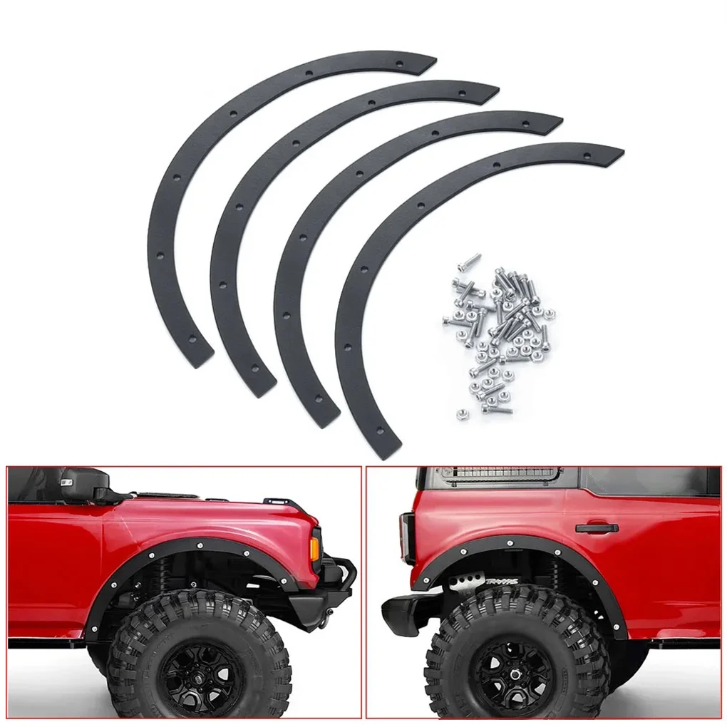 RCGOFOLLOW Декоративные накладки на колесные арки для радиоуправляемых моделей, изысканные накладки на колесные арки для радиоуправляемых машин 1/10 Trx4 Trx6, детали для тюнинга радиоуправляемых машин, аксессуары для радиоуправляемых машин, черные
RCGOFOLLOW Декоративные накладки на колесные арки для радиоуправляемых моделей, изысканные накладки на колесные арки для радиоуправляемых машин 1/10 Trx4 Trx6, детали для тюнинга радиоуправляемых машин, аксессуары для радиоуправляемых машин, черные