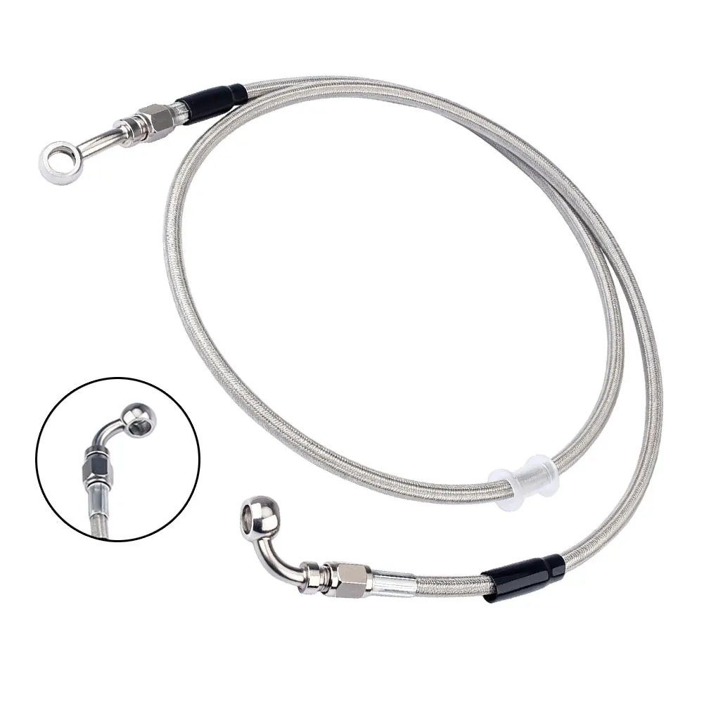 80 cm Hydraulic Brake Hose 31.5 inch with 10mm Banjo Nut for Motorcycle Scooter Enduro Motocross ATV UTV Dirt Bike
80 cm Hydraulic Brake Hose 31.5 inch with 10mm Banjo Nut for Motorcycle Scooter Enduro Motocross ATV UTV Dirt Bike