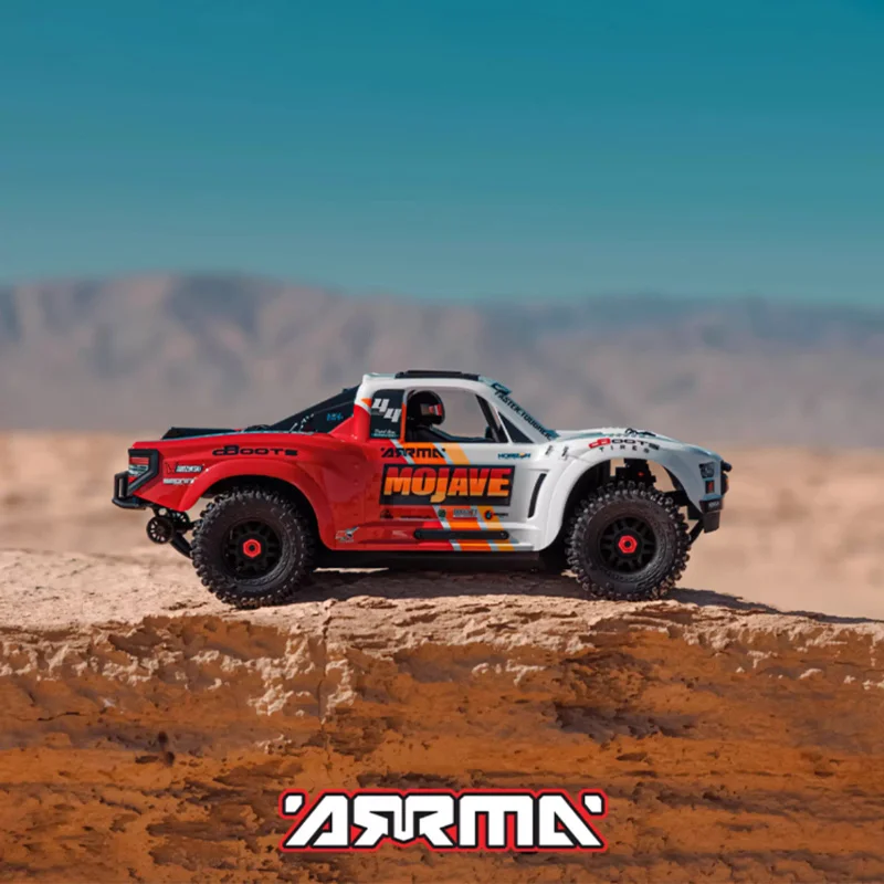ARRMA 1/8 MOJAVE 4S BLX Desert Off-Road Short Truck Model Electric RC High-Speed Remote Control Car Model Toy Big Sale Mojave
ARRMA 1/8 MOJAVE 4S BLX Desert Off-Road Short Truck Model Electric RC High-Speed Remote Control Car Model Toy Big Sale Mojave