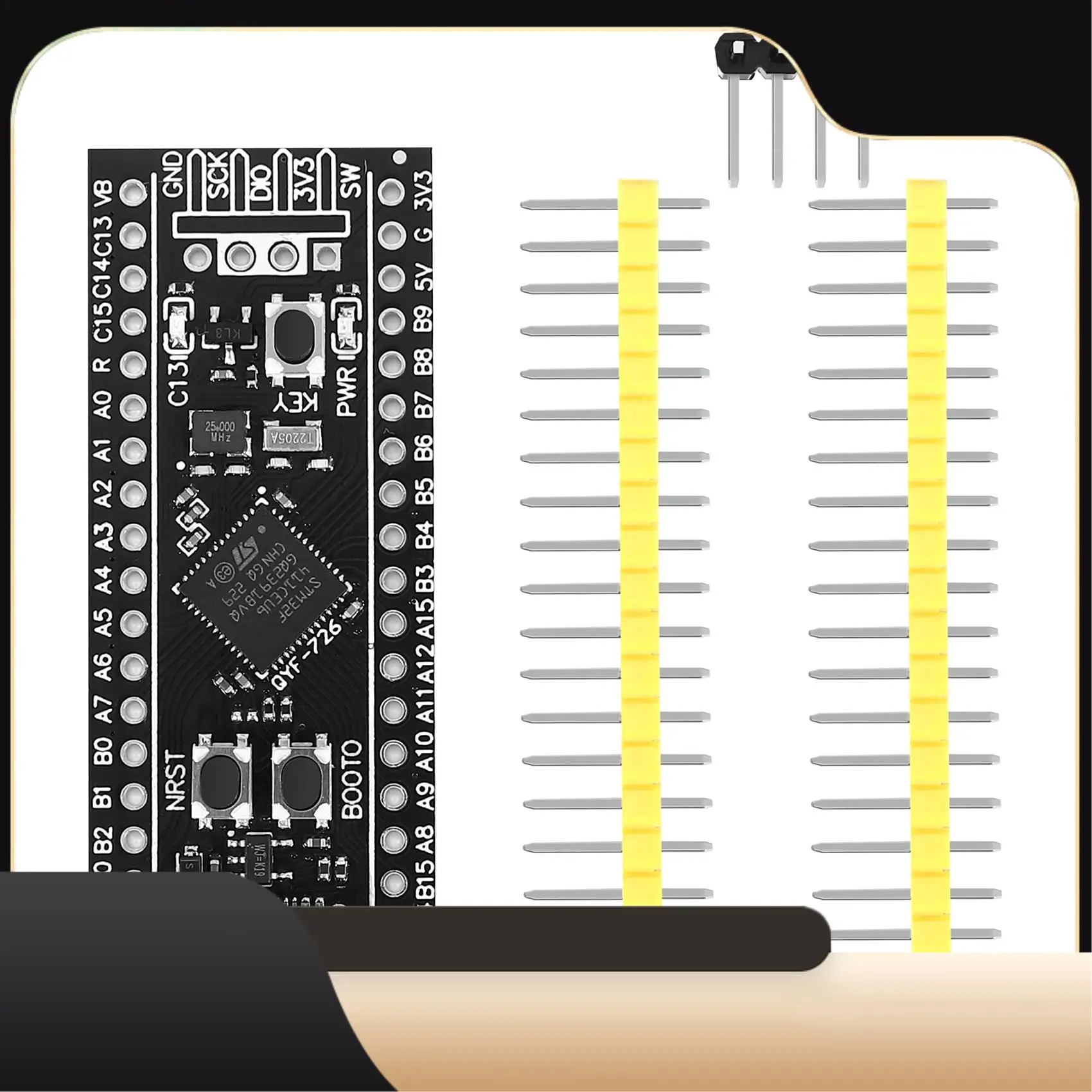 Макетная плата, обучающая плата STM32F4, поддержка программирования Micropython/Arduino-T44C
Макетная плата, обучающая плата STM32F4, поддержка программирования Micropython/Arduino-T44C
