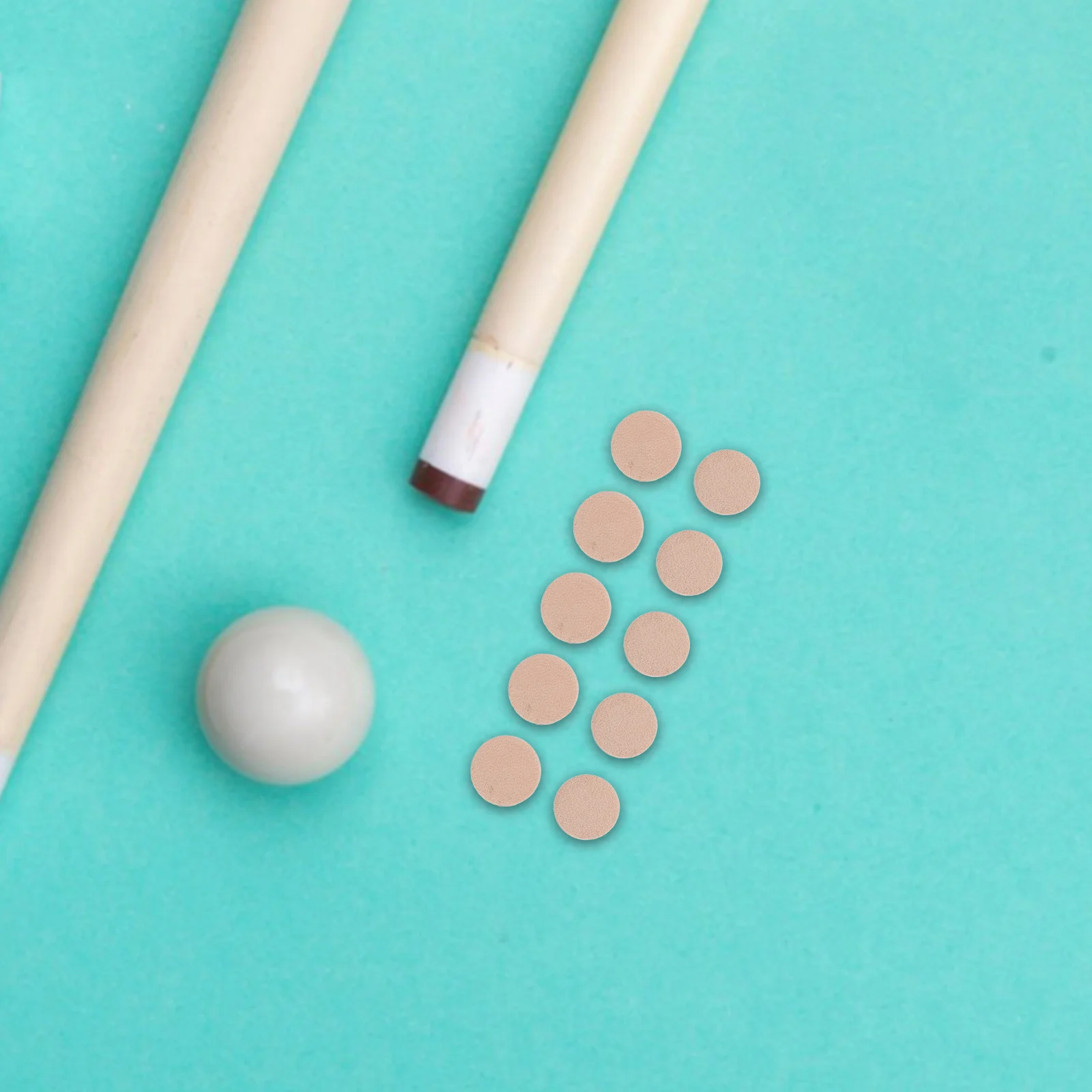 10Pcs PU Pool Cue Tips Replacement Single Layer Durable Billiard Stick and Snooker Cue Repair Kit Pool Tips Replacement Kit
10Pcs PU Pool Cue Tips Replacement Single Layer Durable Billiard Stick and Snooker Cue Repair Kit Pool Tips Replacement Kit